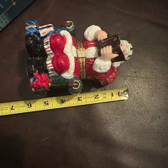 Santa trinket box - Picture 7 of 11